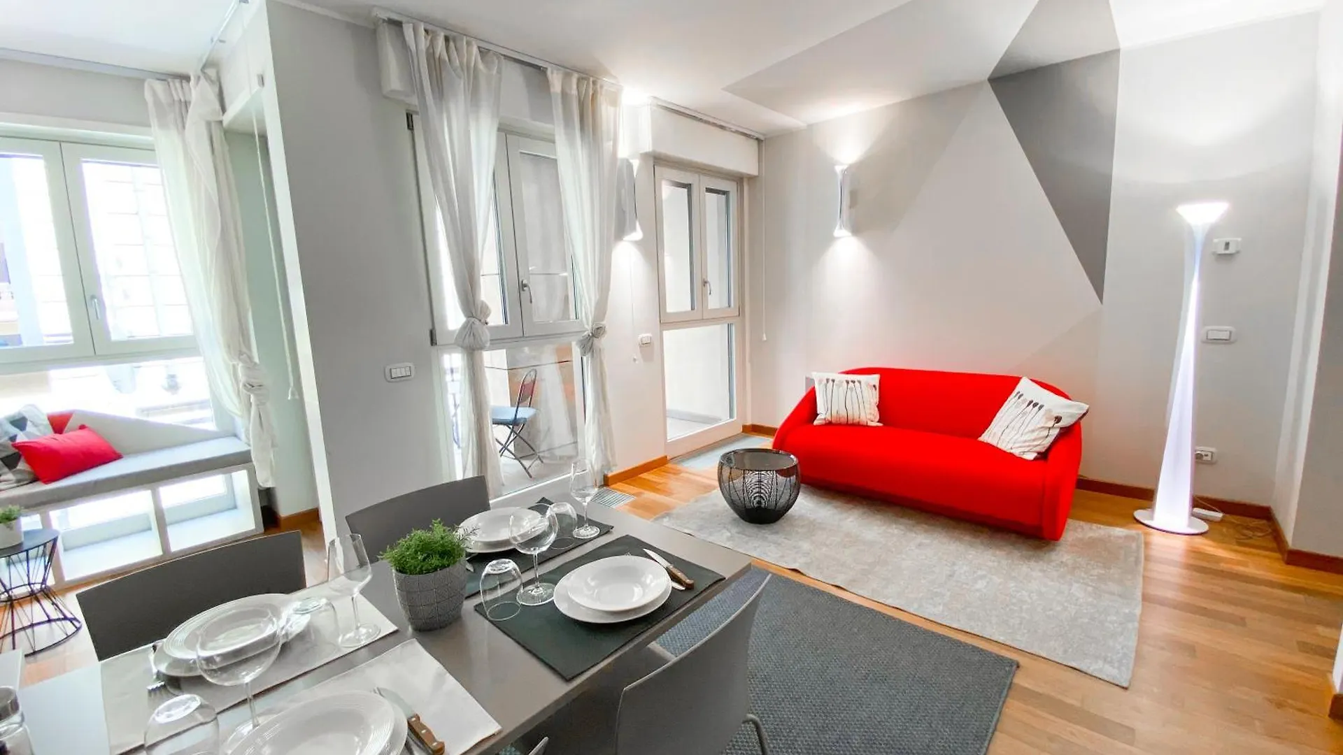 Apartmán Foro Buonaparte - Red Suite Castello Sforzesco Milán