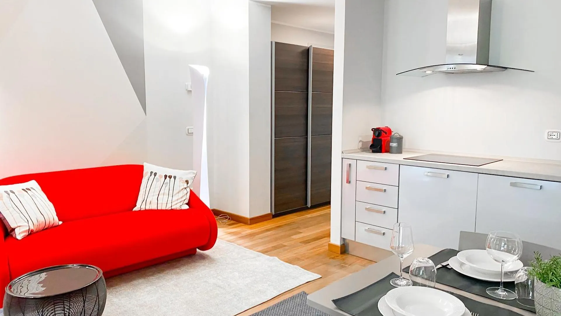 Apartmán Foro Buonaparte - Red Suite Castello Sforzesco Milán Itálie
